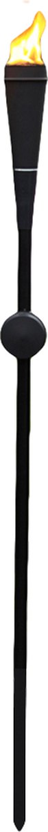 Torchmaster Swing Pipe-Line - Zwarte Fakkel zonder Betonbasis - 2 stuks