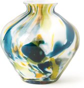 Design vaas Belly - Fidrio COLORI - glas, mondgeblazen - diameter 25 cm hoogte 23 cm