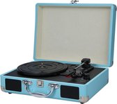 Bol.com Draagbare platenspeler met luidsprekers Vintage Bluetooth-fonograaf Platenspeler Platenspeler Stereogeluid MDY-1603-1 aanbieding