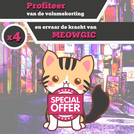 Make Me Purr Mini Diertjes - Kat & Kitten Catnip Kattenkruid Speeltjes