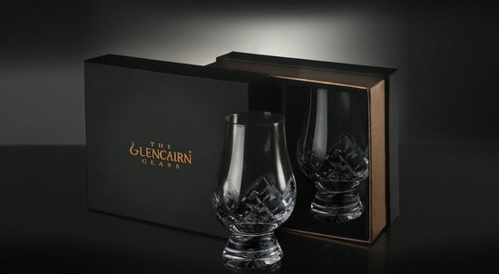 Exclusieve Glencairn Cut Whiskyglazen Set - 16% Loodkristal - Handgemaakt - 2 Glazen