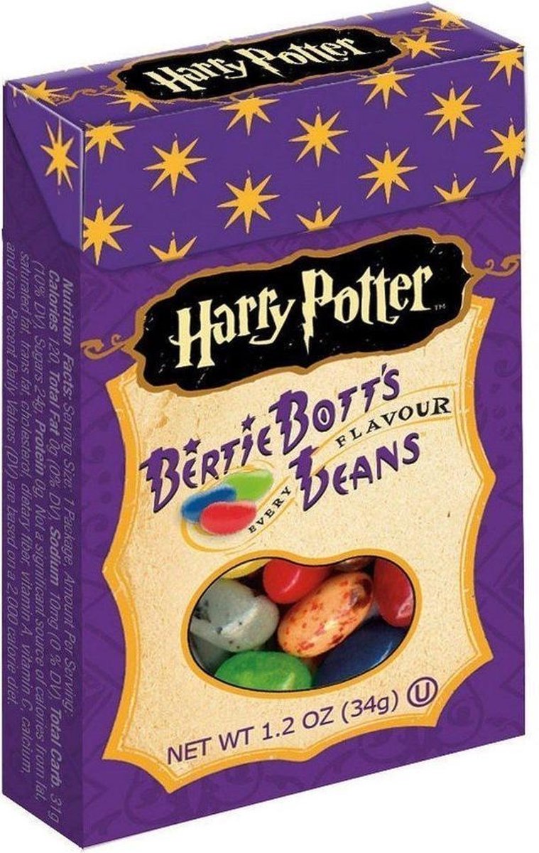 Jelly Belly Harry Potter snoep Smekkies in alle smaken Bertie Botts