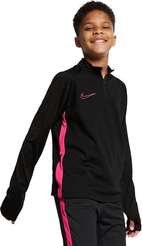 Nike Dry Academy Drill Top Sportshirt - Maat - Unisex - zwart,roze | bol.com