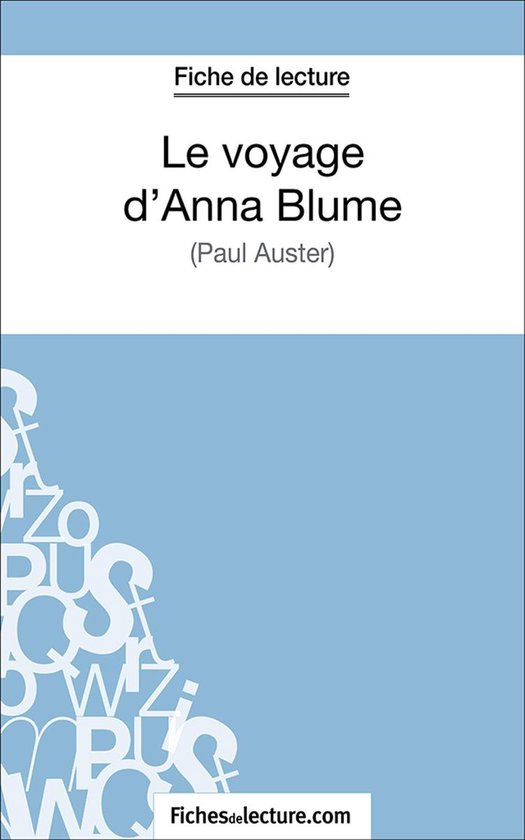 Le voyage d'Anna Blume - cover