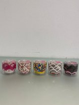 La Cucina: bakvormpjes voor cupcakes en muffins - set van 5 keer 80 stuks (patronen)