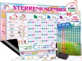 Brute Strength - Magnetisch Beloningssysteem (63) - A3 - Beloningskalender - Planborden - Weekplanner kind - Zindelijkheidstraining - Dagplanner