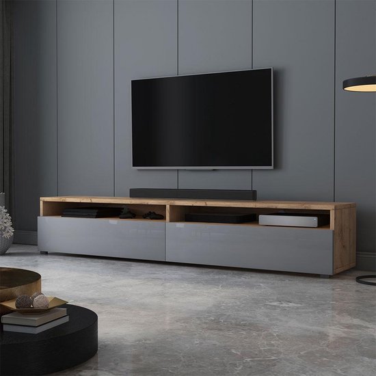 Maison's Tv meubel – Tv Kast meubel – Tv meubel – Tv Meubels – Tv meubels  hout – Bruin... | bol.com