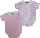 Baby 2pack Rompertjes - Maat 56