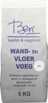 Ben Univoeg voor wand- en vloertegels 5kg Wit