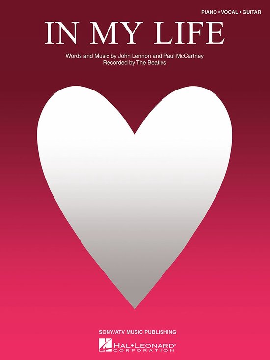 In My Life Sheet Music - cover