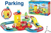 Speelgoed jongens 3 jaar Autobaan speelgoed Autogarage Speelgoed garage -Speelset Incl. 3 auto's & 1 auto op batterijen