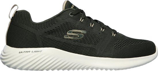 Skechers Bounder sneakers groen - Maat 42 | bol.com