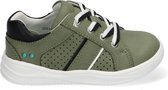 Bunnies JR 220142-967 Jongens Lage Sneakers - Groen - Imitatieleer - Veters