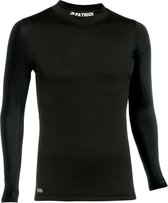 Patrick Skin Shirt Opstaande Kraag Kinderen - Zwart | Maat: 9/10