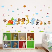 Muursticker | Dieren | Polonaise | Wanddecoratie | Muurdecoratie | Slaapkamer | Kinderkamer | Babykamer | Jongen | Meisje | Decoratie Sticker