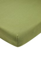 Meyco Jersey hoeslaken ledikant - Avocado - 60x120cm