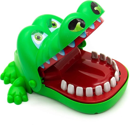 Crocodile avec mal de dents - jeu crocodile mordant - jeu de dents de  crocodile -... | bol