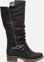 Rieker Hoge laarzen  art. 94652-00  zwart - Maat 41