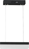Design hanglamp met LED lichtbron 32 cm metaal zwart