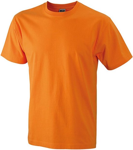 James and Nicholson - T-shirt de travail pour hommes (Oranje)