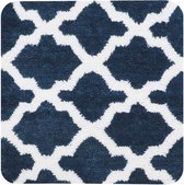 Dutch House Bidetmat Toulon 60x60 cm Navy