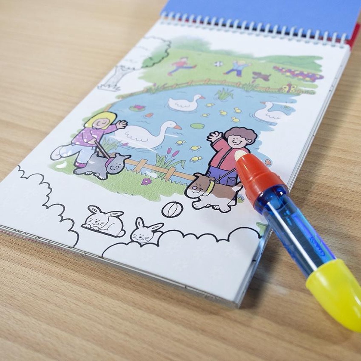 Galt Waterkleurboek Water Magic Animals - Kleurboek — afbeelding 15