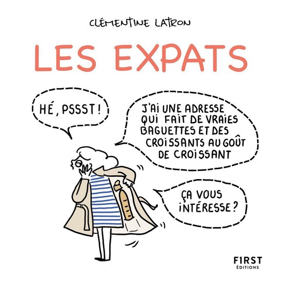 Les expats - Une BD juste et drôle sur la vie à l'étrange ... - cover