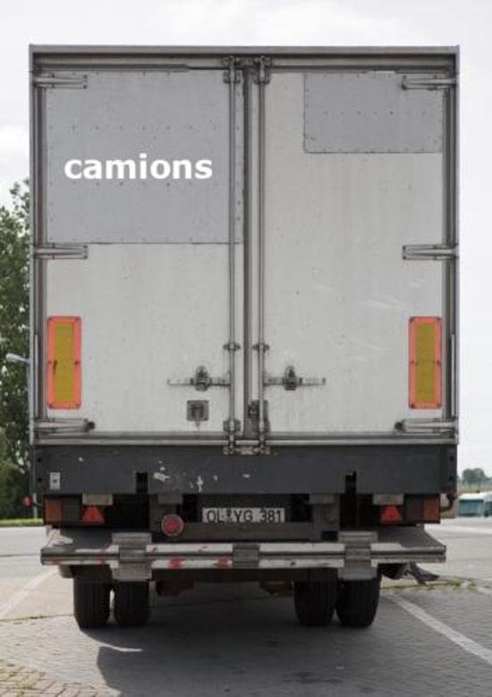 Cover van het boek 'Camions'