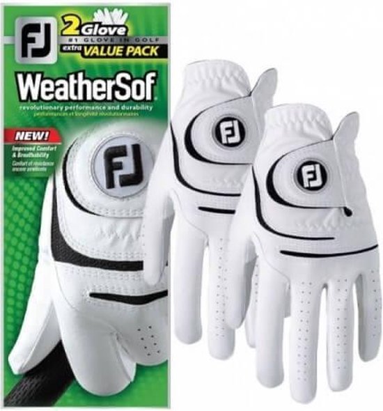 Footjoy Weathersof handschoen heren 2 Pack