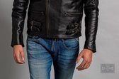 Urban 5884® Marshall Rund Leren Motorjas Heren M