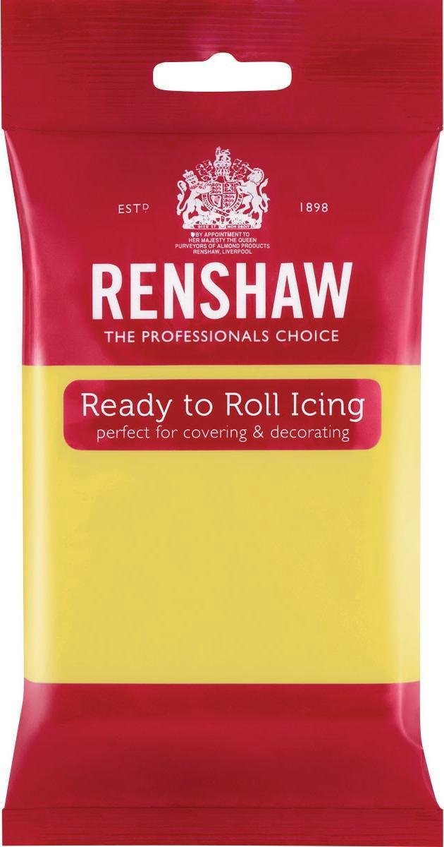 Renshaw Fondant Pastel Geel 250g