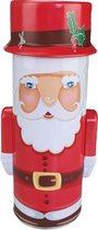 Pot de rangement de Noël - Père Noël - Multicolore - 25 cm