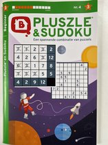 Puzzelboek 3* sterren Pluszle & Sudoku (beginners)