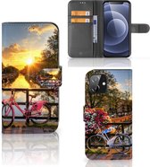 Bookcase iPhone 12 | 12 Pro (6.1") Telefoon Hoesje Amsterdamse Grachten