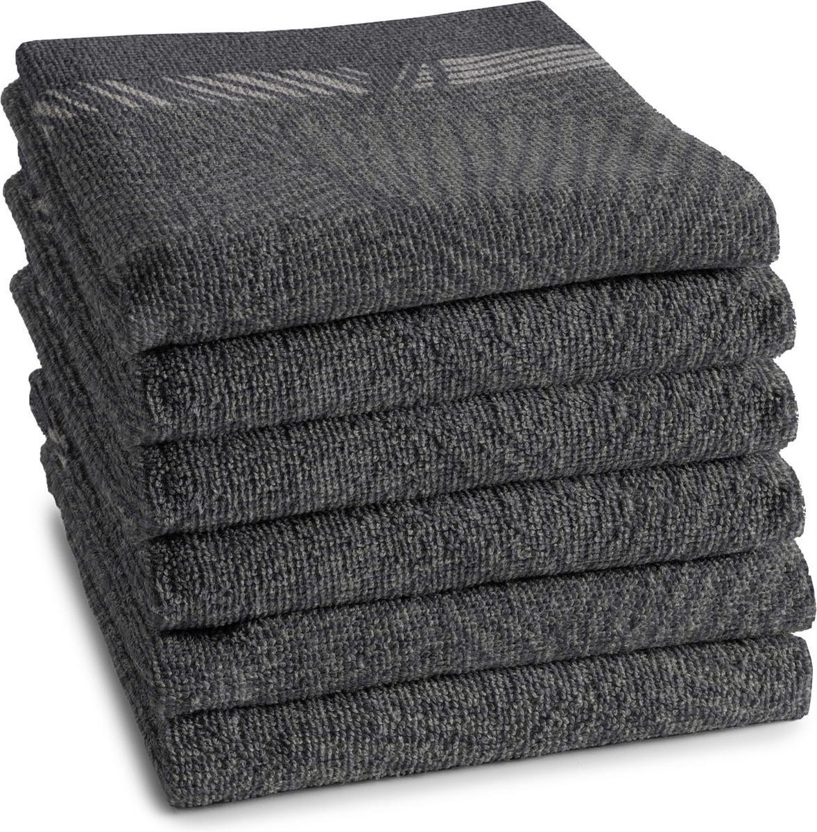 DDDDD Barrier - Keukendoek - Anthracite - 6 stuks