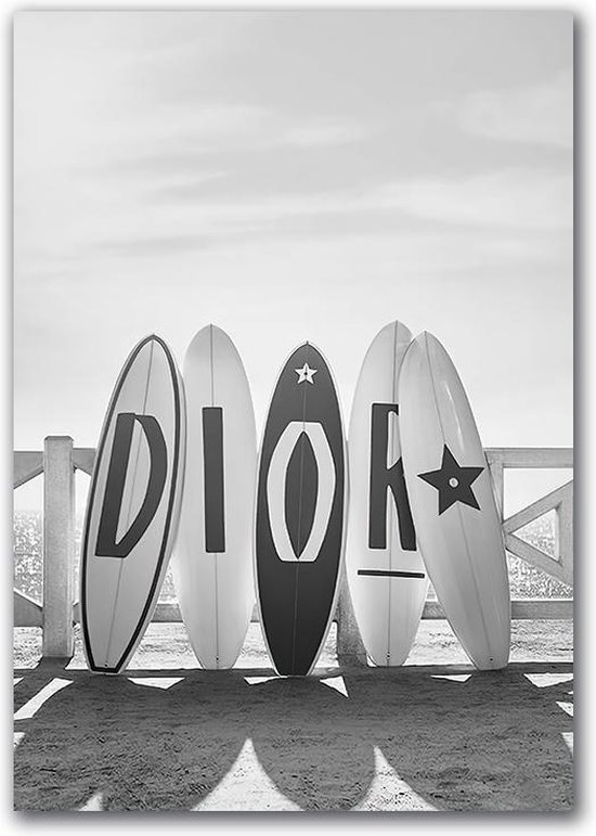 Experts doek met Exclusieve Dior surfboarden 100x70CM *ALLEEN... | bol.com