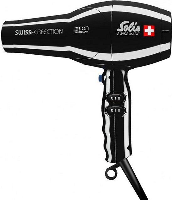 Solis Swiss Perfection 440 Föhn – Haardroger Professional – Zwart