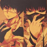 Tokyo Ghoul Character Collage Anime Vintage Poster 51x35