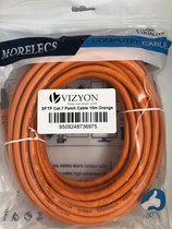 Vizyon- Cat7 e SFTP-kabel - RJ45 - 10 m - patch kabels -Oranje