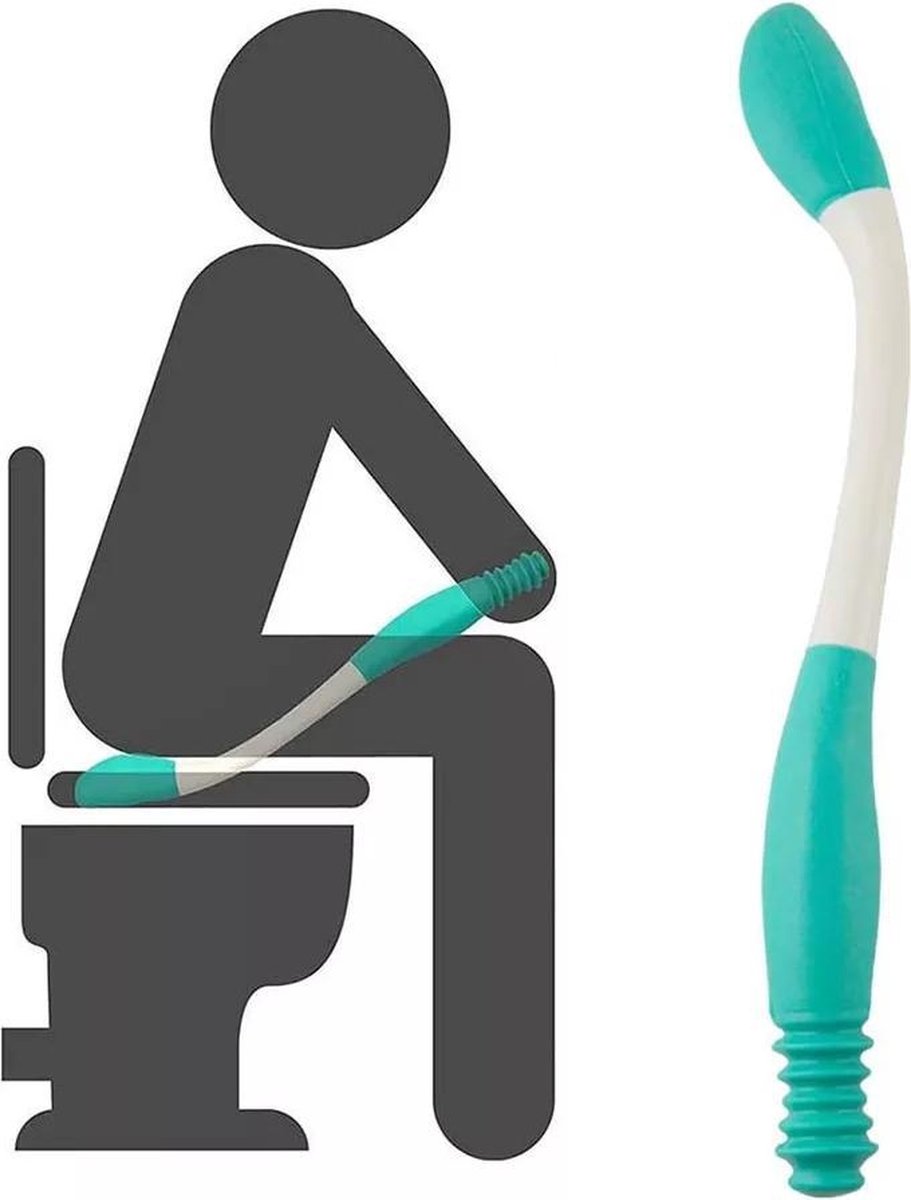 Toilethouder arm-butt vegen-tissue grip voor oude & gehandicapten mensen