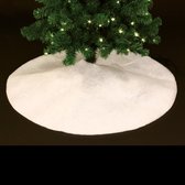 Kerstboomrok sneeudeken met glittertjes - 100 cm dia - Kerstdecoratie - Sneeuw