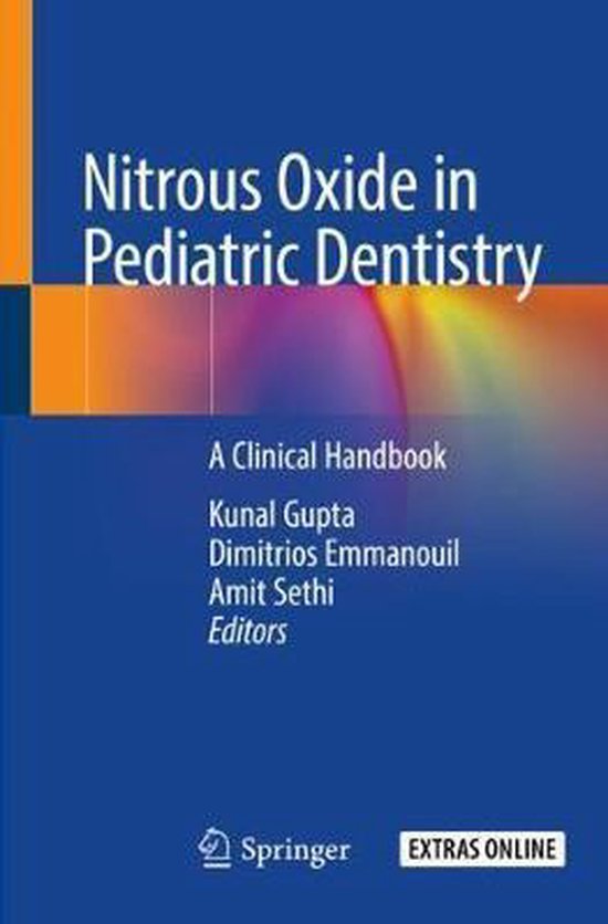 Nitrous Oxide in Pediatric Dentistry 9783030296209 Boeken