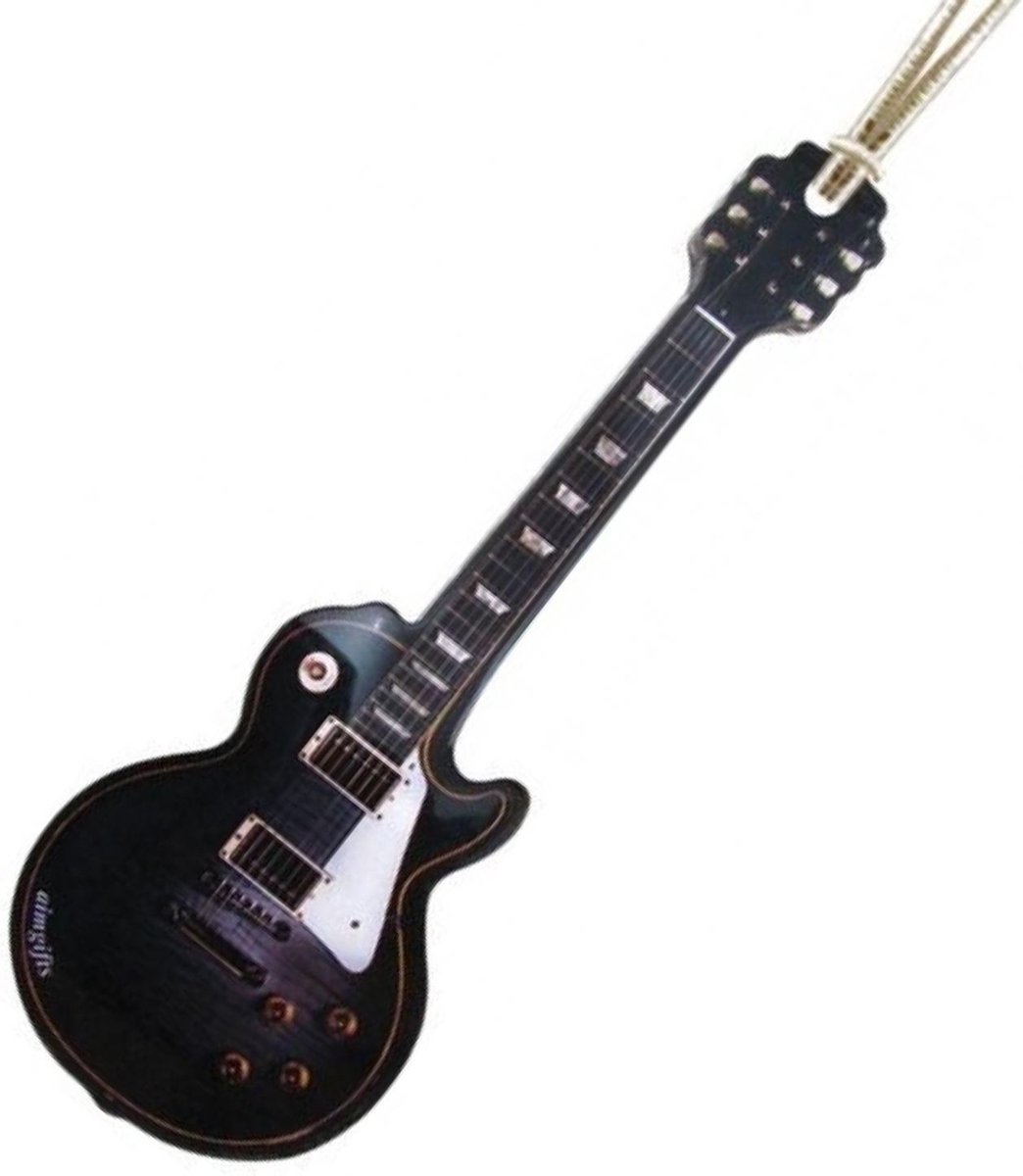 Kerstversiering, Les Paul gitaar 12 cm