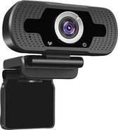 Webcam voor PC HD 1080P | Ingebouwde microfoon| Mac, Windows, HP, Lenovo, Dell| USB aansluiting| 1920x1080 resolutie camera