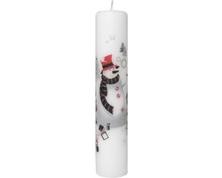 Adventskaars - 25 cm - Adventskaars kalender - ong. 56 branduren  - Kerst