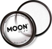 Moon Creations Face & Body Paint Schmink Moon Glow - Pro Intense Neon UV Wit