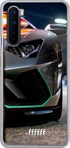 OnePlus Nord Hoesje Transparant TPU Case - Lamborghini #ffffff