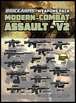 BrickArms - Brickarms Modern Combat Pack - Assault Pack v2 wapen set voor LEGO Minifigures