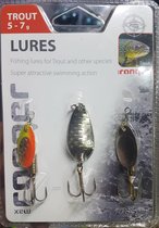 Spinner Set 5 - 7 gram - 3 Stuks