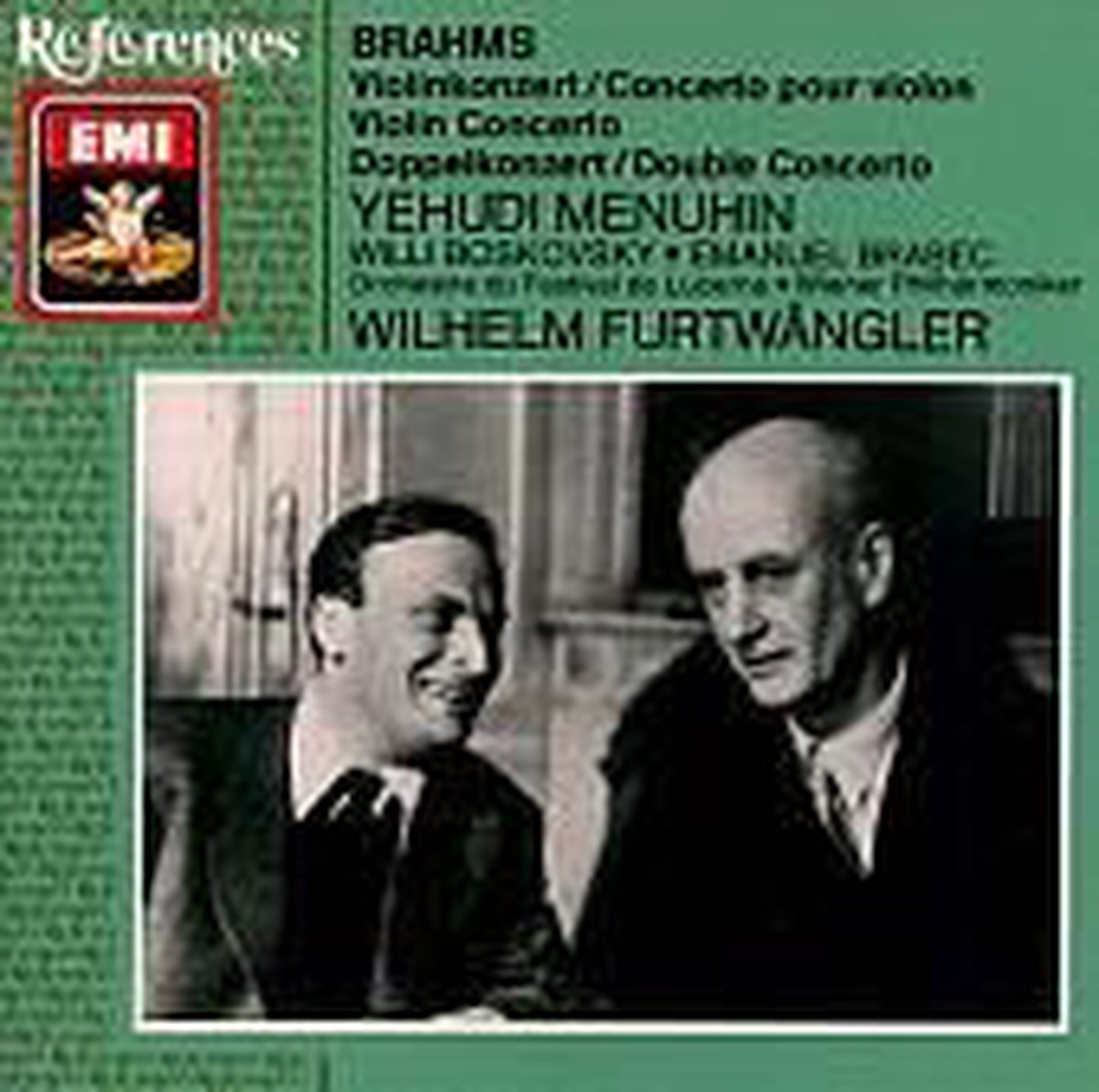 References - Brahms: Violin Concerto, etc / Menuhin, et al